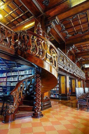 A public library in Lima.  Not bad!